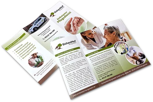 Ambulanter Pflegedienst Eichenhof Flyer